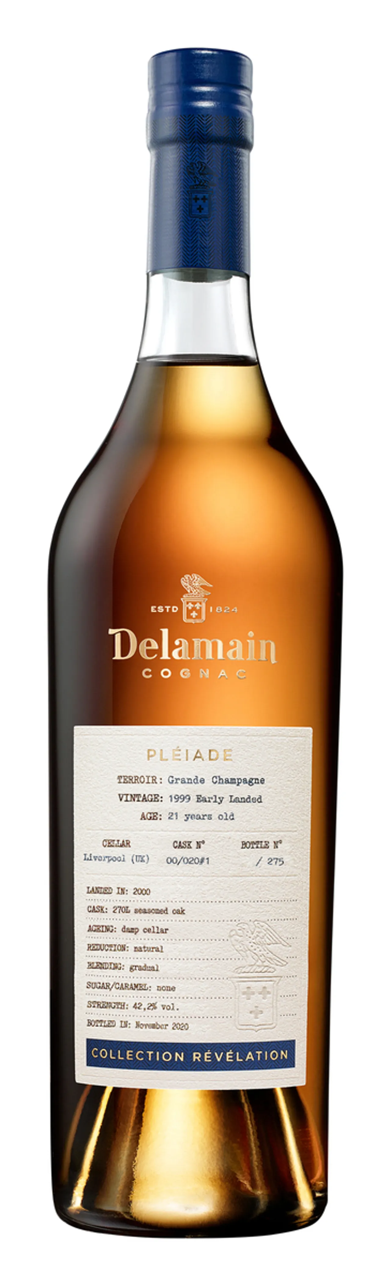 DELAMAIN EARLY LANDED (SEP22) 43,8% 70CL