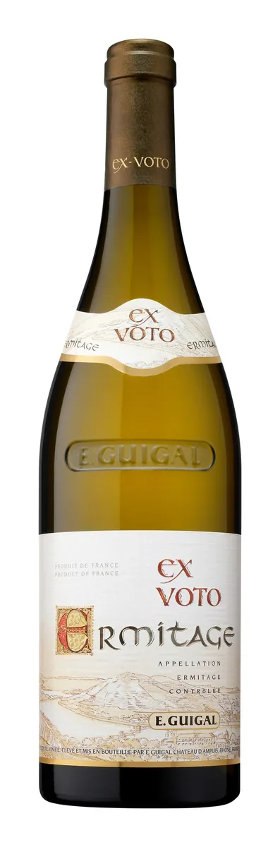 GUIGAL HERMITAGE BLANC EX VOTO 2020 14,5% 75CL GUIGAL HERMITAGE BLANC EX VOTO 2020 14,5% 75CL