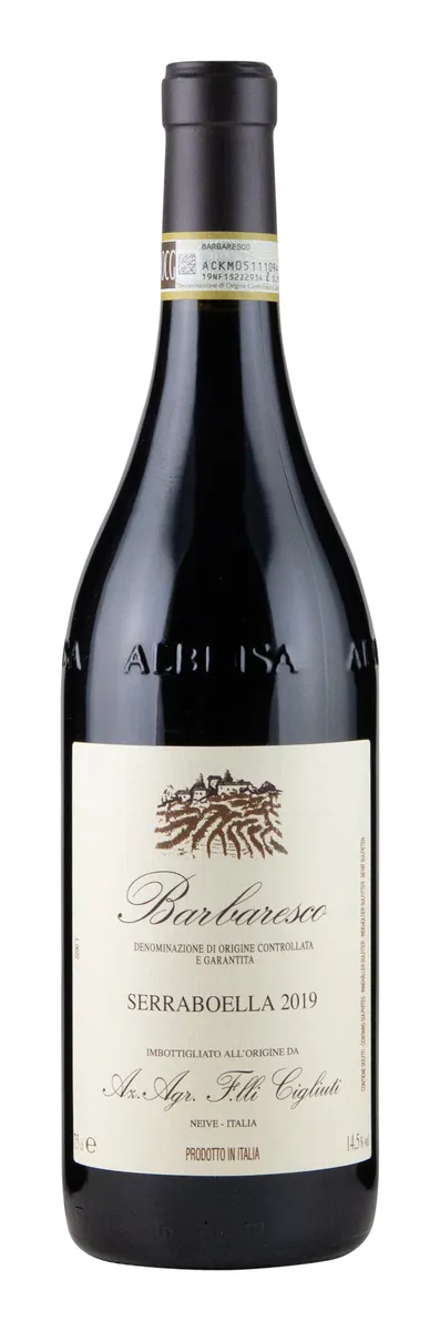 CIGLIUTI BARBARESCO SERRABOELLA 2013 14,5% 75CL CIGLIUTI BARBARESCO SERRABOELLA 2013 14,5% 75CL