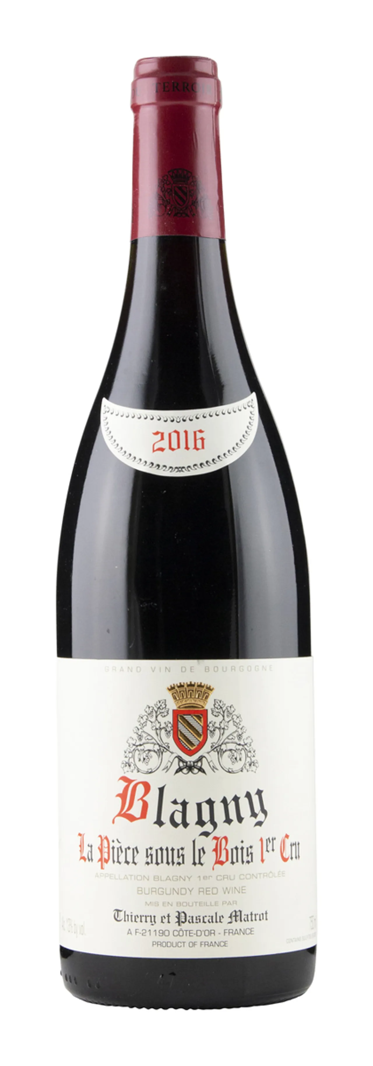 MATROT BLAGNY ER PIECE SOUS BOIS 2020 13,5% 75CL