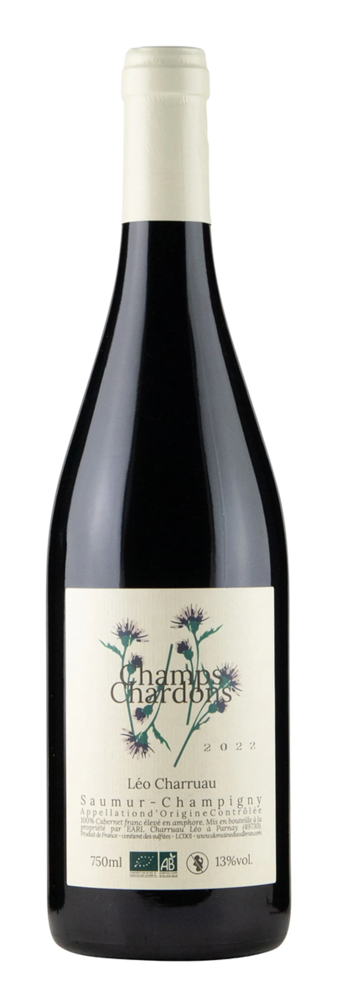 CHARRUAUHAMPIGNYHAMPSHARDONS 2022 13% 75CL