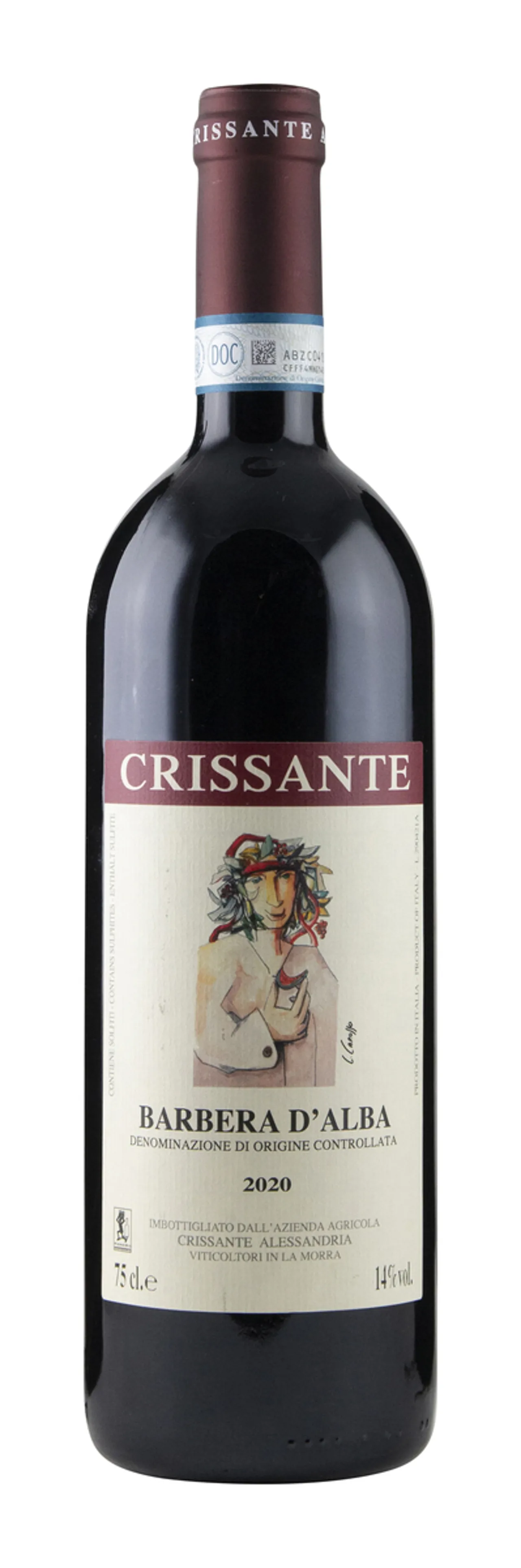 CRISSANTE BARBERA D ALBA 2023 14,5% 75CL