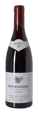 DOM. MICHEL GAUNOUX BOURGOGNE ROUGE 2021 12,5% 75CL DOM. MICHEL GAUNOUX BOURGOGNE ROUGE 2021 12,5% 75CL