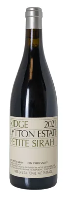 Ridge Lytton Estate Petite Sirah 2021 14% 75cl