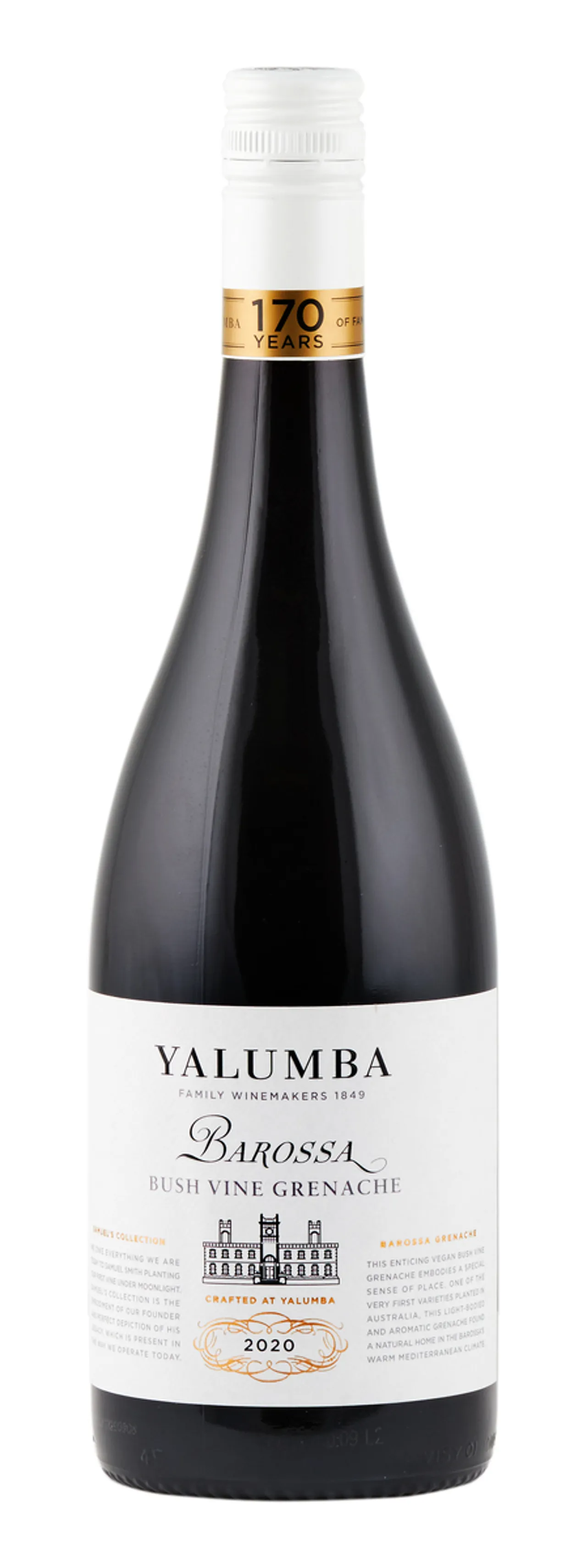 YALUMBA BUSH VINE GRENACHE 14,5% 75CL