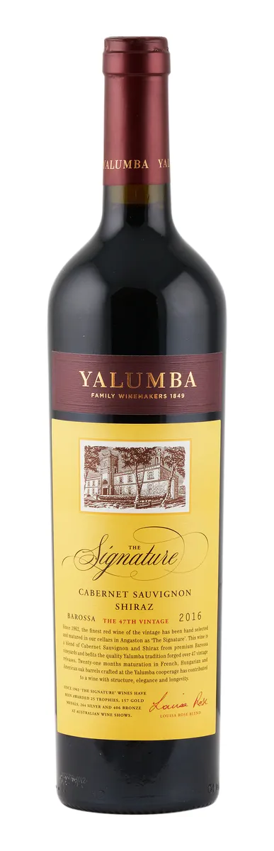 YALUMBA THE SIGNATUREAB SAUV SHIRAZ 14,5% 75CL YALUMBA THE SIGNATUREAB SAUV SHIRAZ 14,5% 75CL