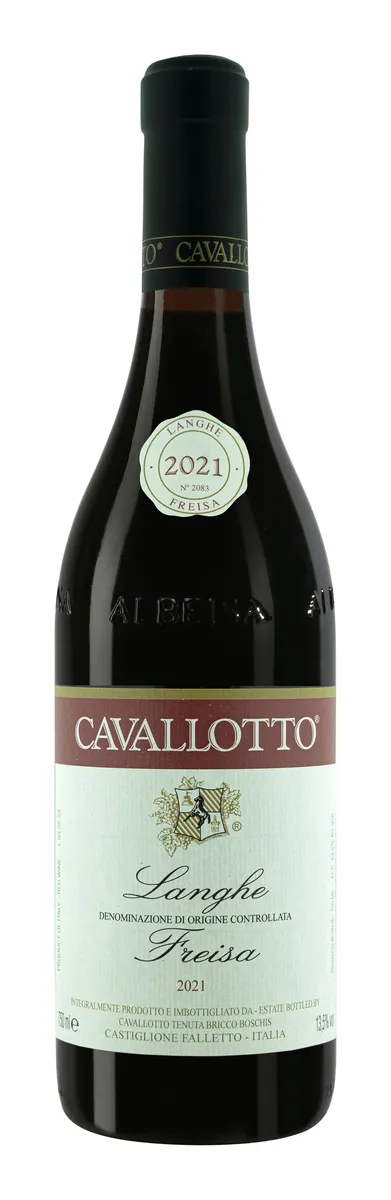 CAVALLOTTO LANGHE FREISA 2022 14,5% 75CL CAVALLOTTO LANGHE FREISA 2022 14,5% 75CL