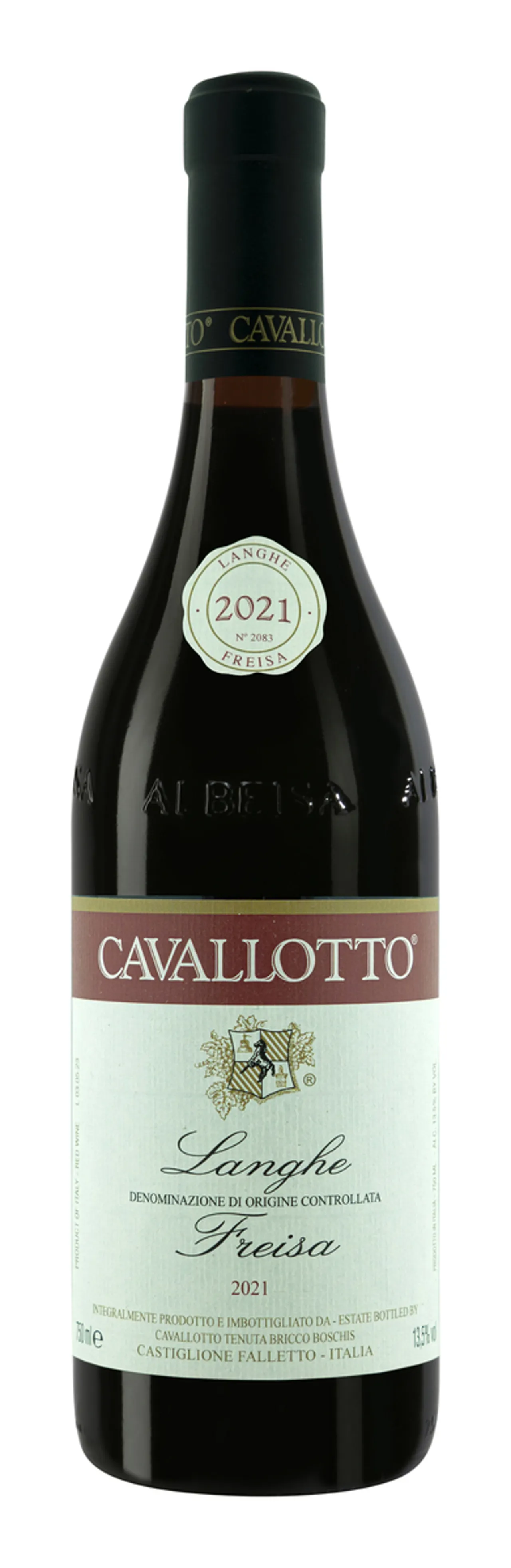 CAVALLOTTO LANGHE FREISA 2022 14,5% 75CL