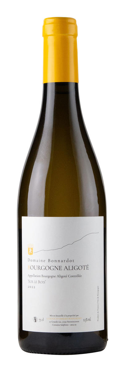 BONNARDOT BOURG ALIGOTE SURE BOIS 2022 11,5% 75CL