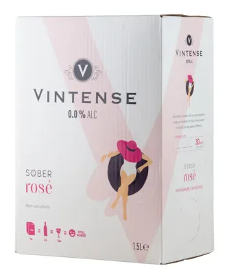 Vintense Rose Bib 0% 1,5l
