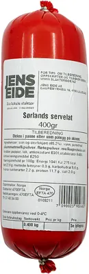Jens Eide Sørlands Servelat 400g