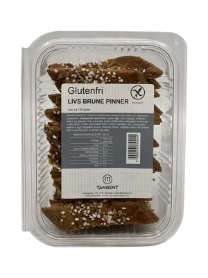 Tangent Glutenfri Livs Brune Pinner 150g