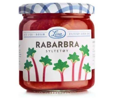 Lisa Rabarbrasyltetøy 420g