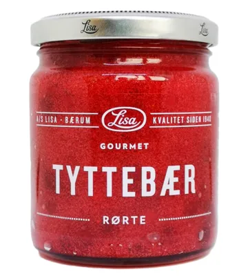 Lisa Gourmet Rørte Tyttebær 240g