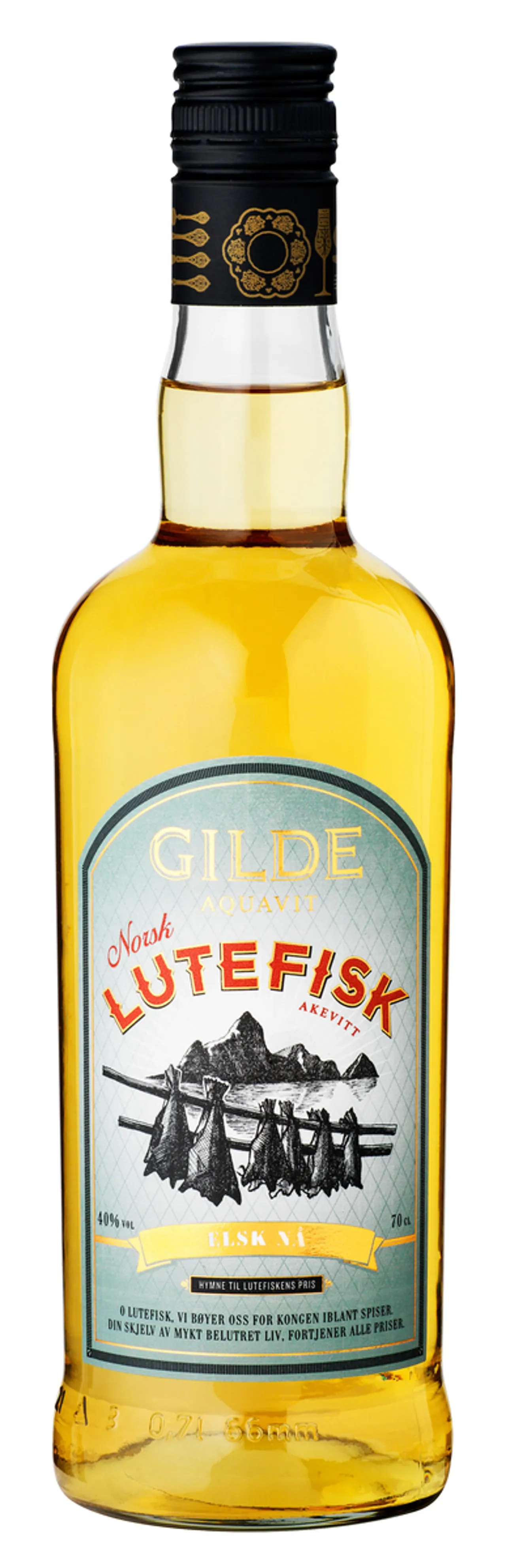 GILDE NORSK LUTEFISK AKEVITT 40% 70CL