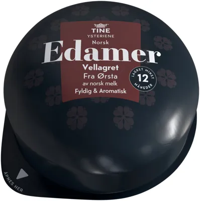 Norsk Edamer Vellagret 850g Tine
