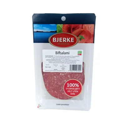 Bjerke Biffsalami 70g