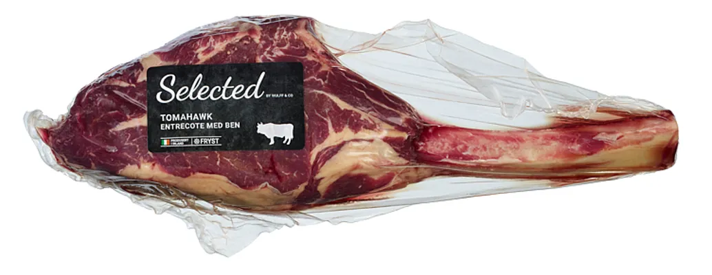 Wulff Storfe Tomahawk Fryst Ca. 1,2kg