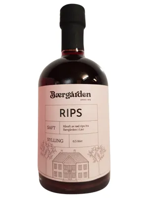Bærgården Ripssaft 0,5l Fl