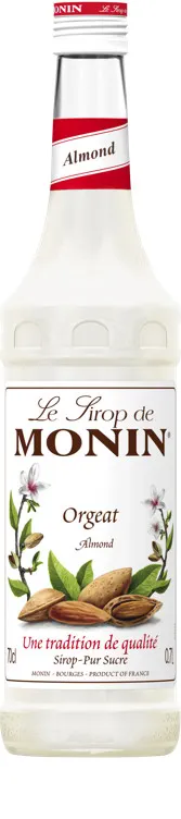 MONIN ORGEAT (MANDEL) 70 CL MONIN ORGEAT (MANDEL) 70 CL