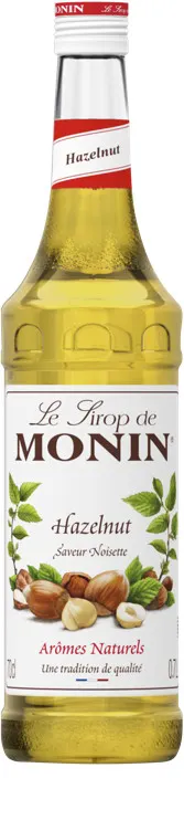 MONIN HASSELNØTT SIRUP 70CL MONIN HASSELNØTT SIRUP 70CL