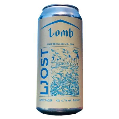 Lom Ljost Lager 4,7% 0,44l Bx