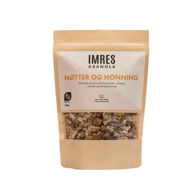 Imres Granola Nøtter Og Honning 340g