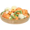VEG.MIX CARR.CAULI.BEANS4X2,5KG