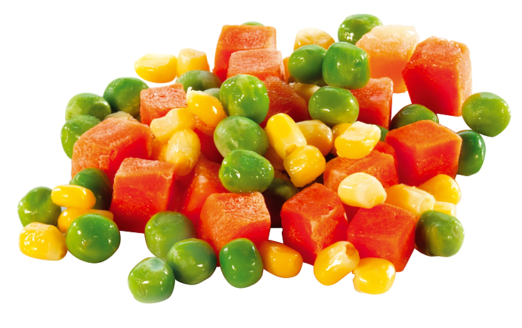 VEG.MIX,CARR.PEAS,MAIZE 4X3KG