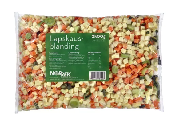 LAPSKAUSBLANDING DYPFRYST NORREK LAPSKAUSBLANDING DYPFRYST NORREK