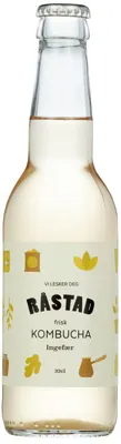 Råstad Kombucha Ingefær 0,33l Fl