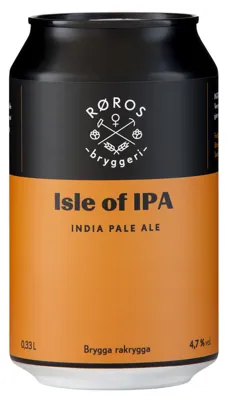 Røros Bryggeri Isle Of Ipa 4,7% 0,33l Bx