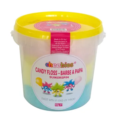 First Trading Cheebies Sukkerspinn 50g
