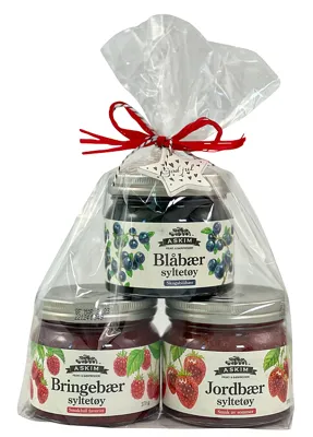 Afb Syltetøy Cellofan 3pk