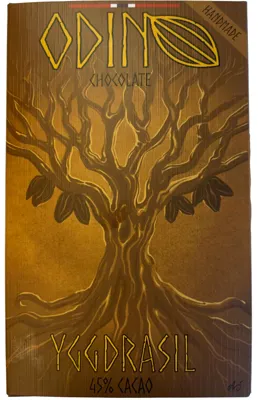 Odin Yggdrasil Melkesjokolade 45% Cao 60g
