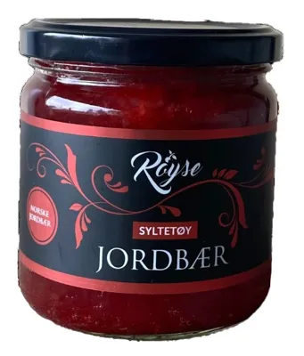 Røyse Jordbærsyltetøy 400g