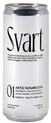 Empress Svart 01 - Botanisk Perlende Te 0,33l Bx