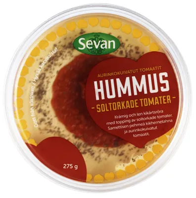 Sevan Hummus Soltørk Tomater 275g