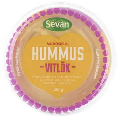 Sevan Hummus Hvitløk 150g