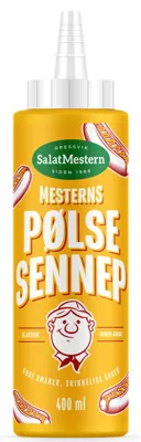 Salatmester'N Pølsesennep 400ml