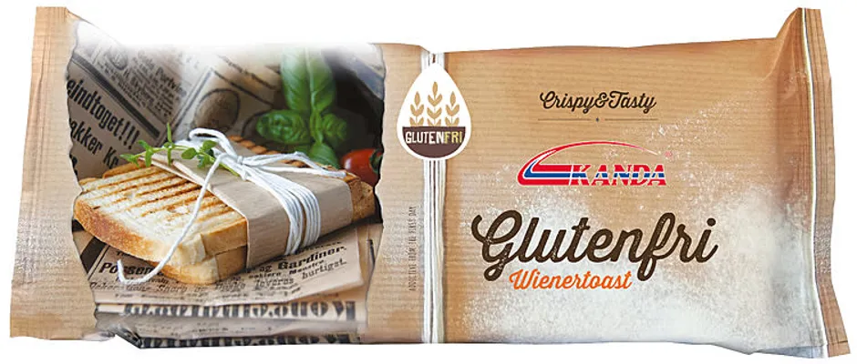 Kanda Glutenfri Wienertoast Fryst 2pk 210g