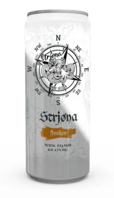 Strjøna Hard Seltzer Fersken 4,5% 0,33l Bx