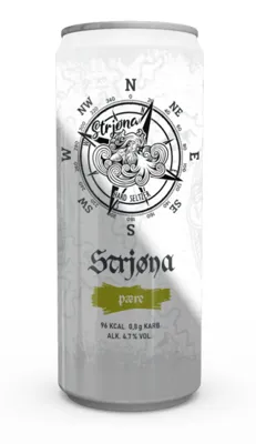 Strjøna Hard Seltzer Pære 4,5% 0,33l Bx