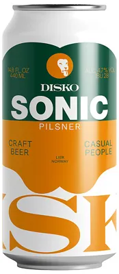Disko Brewing Sonic Pilsner 4,7% 0,44l Bx