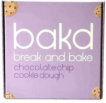 Bakd Break-And-Bake Cookie Dough 180g