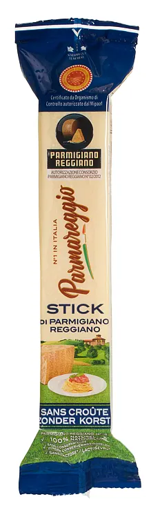 PARMESAN STICK 12MND 125G PARMAREGGIO PARMESAN STICK 12MND 125G PARMAREGGIO