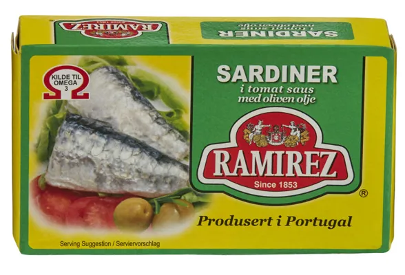 SARDINER I TOMATSAUS 124G RAMIREZ SARDINER I TOMATSAUS 124G RAMIREZ