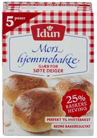 IDUN TØRRGJÆR SØTE DEIGER 60G