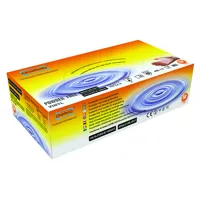 ENGANGSHANSKER VINYL/PVC, PUDDERFRI KLAR FARGE STR M