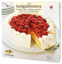 BLØTKAKE M/JORDBÆR 1250G
